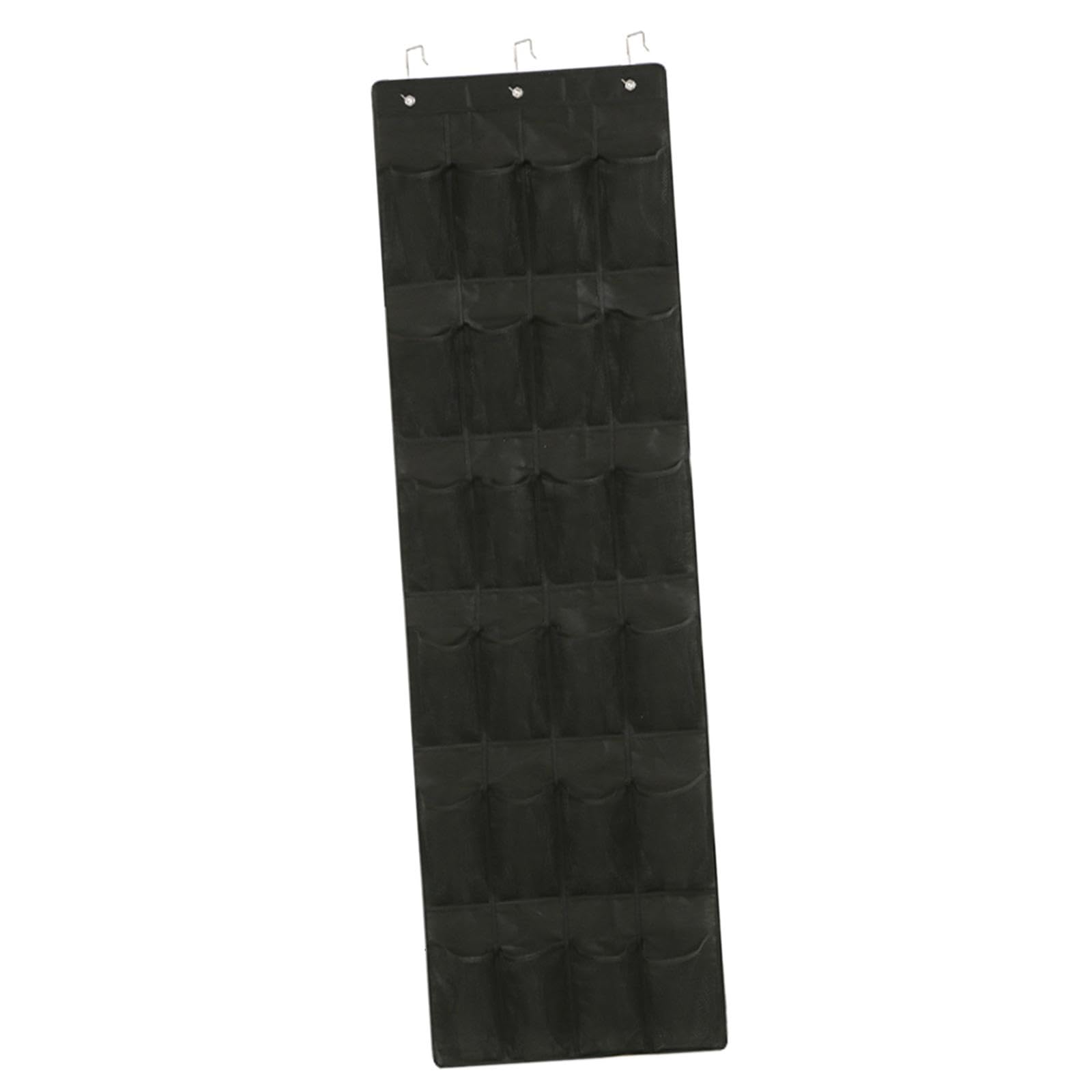2 Piezas Organizador de Zapatos sobre La Puerta Colgante con Ganchos Estantería de Zapatos Plegable Bolsa Colgante de Bolsillos Material No Tejido Dur, 2 Piezas