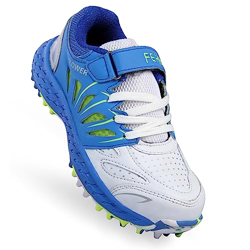 Image of FEROC Flower Rubber Sole Kids Cricket Shoes