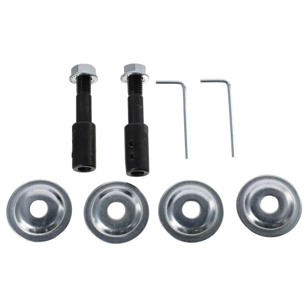 napkery Motor Arbor Adapter 2Sets Shaft Arbor Rotary Shaft Backing Kit