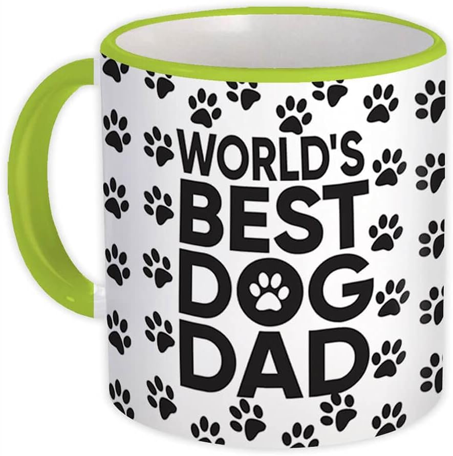 Dog Lover Gift Mug for the Best Dog Dad White with Nicaragua Ubuy