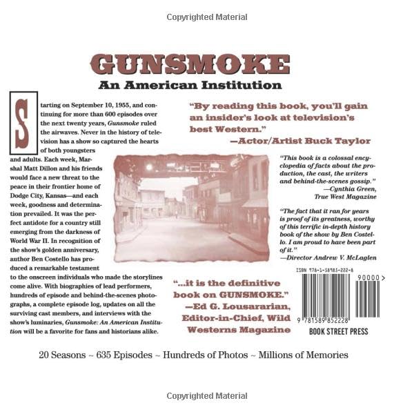 Gunsmoke: An American Institution - Celebrating 50 Years of Television's Best Western image 3