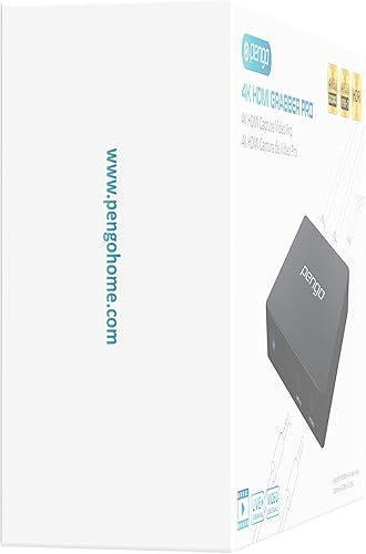 Miniatura 10 de Pengo 4K HDMI Grabber Pro, tarjeta de captura de video 4K30fps 1080p120fps, PassThrough 4K60 HDR 1440p FreeSync 1080p240fps, USB 3.0, tarjeta de