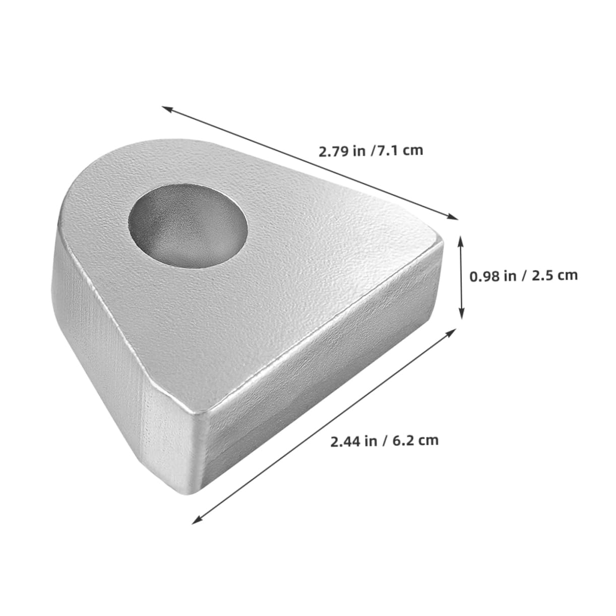 Unomor Versatile Welded Shackle Bracket u Clamp Easy Install for Hydraulic Bucket Mounts