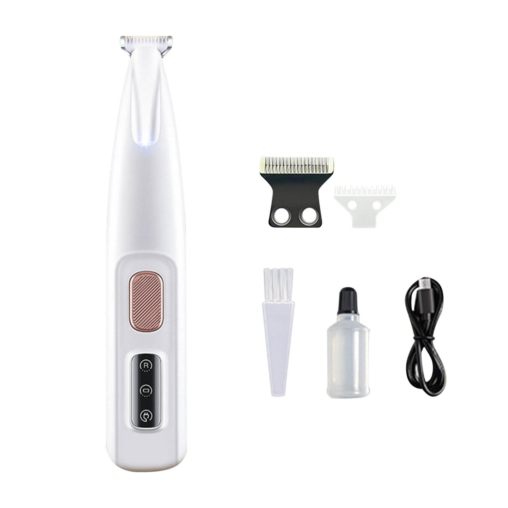 Tondeuse Pour Chat – Tondeuse Électrique De Précision Ultra-Silencieuse, Lames Sûres Et Hypoallergéniques, Ne Blessera Pas Votre Chat, Rechargeable