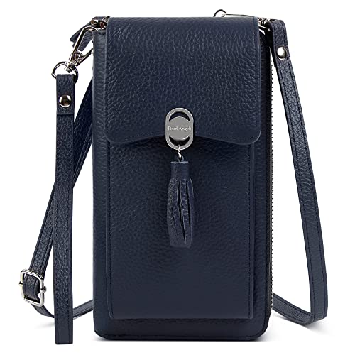 Modamoda De Leder Handytasche Geldbörse Damen - Handmade In Italy, 20cm Langformat