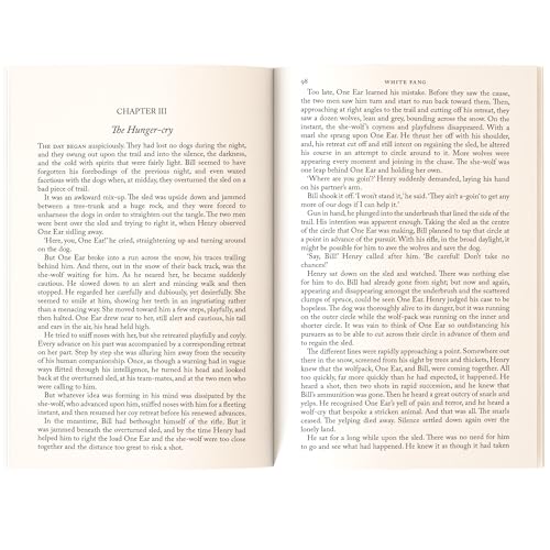 Image of The Call of the Wild & White Fang - Adventure Classic - Unabridged & Complete (240 Pages) - Paperback Edition with Premium Cover - Fiction Novel for Readers of All Ages (Classic Novels)