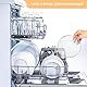Edelstahl Spritzschutz für Ninja Foodi MAX Grill & Airfryer AG551EU, AG551EUCP, Wiederverwendbar Effektiver Fettspritzschutz Kompatibel mit Ninja Airfryer AGg 551 Zubehör, Spülmaschinengeeignet