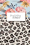 Floral and Leopard Appointment Book: Daily Planner With Hourly Schedule For Salons, Teachers,...