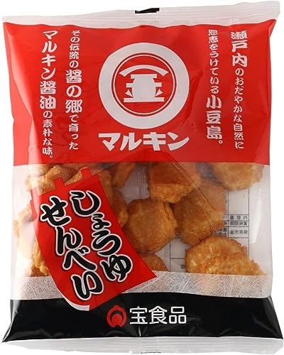 宝食品 マルキン しょうゆせんべい 110g × 3