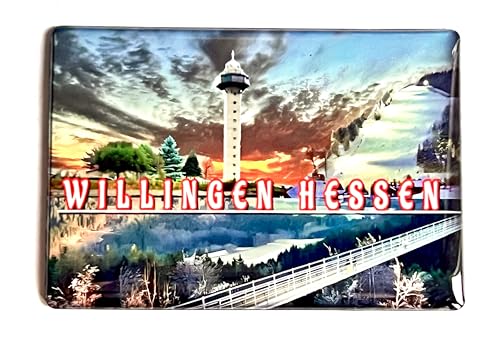 Hessen Willingen, Willingen Magnet , Willingen Kühlschrankmagnet , Willingen Souvenir , Willingen Geschenkartikel , Willingen Deko , Willingen Reiseandenken