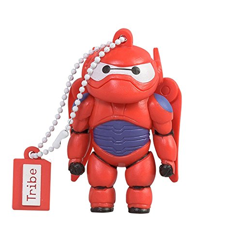 Tribe Disney Big Hero 6 Baymax Armored - Memoria USB 2.0 de 16 GB Pendrive Flash Drive de Goma con...