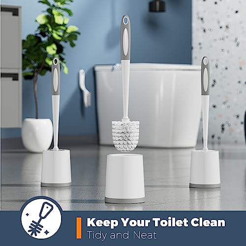 Holaloha VA3-HTBS-3-WHITE01 Toilet Brush, 3 Pack Toilet Brushes thumb #4