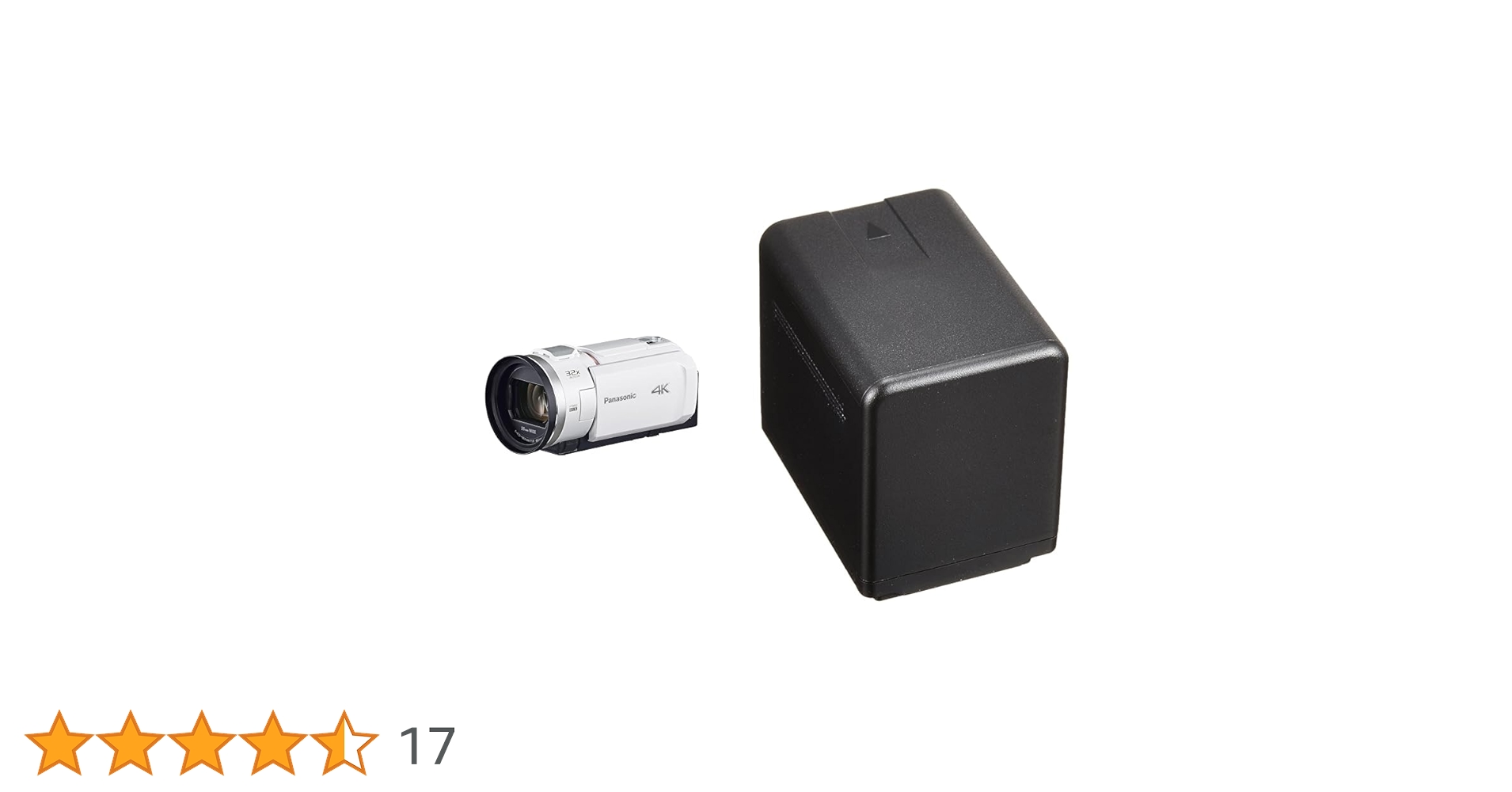 Panasonic DVカメラ リモコン・バッテリー付き Amazon.co.jp: 【HC-VX3-W+バッテリーセット】 パナソニック