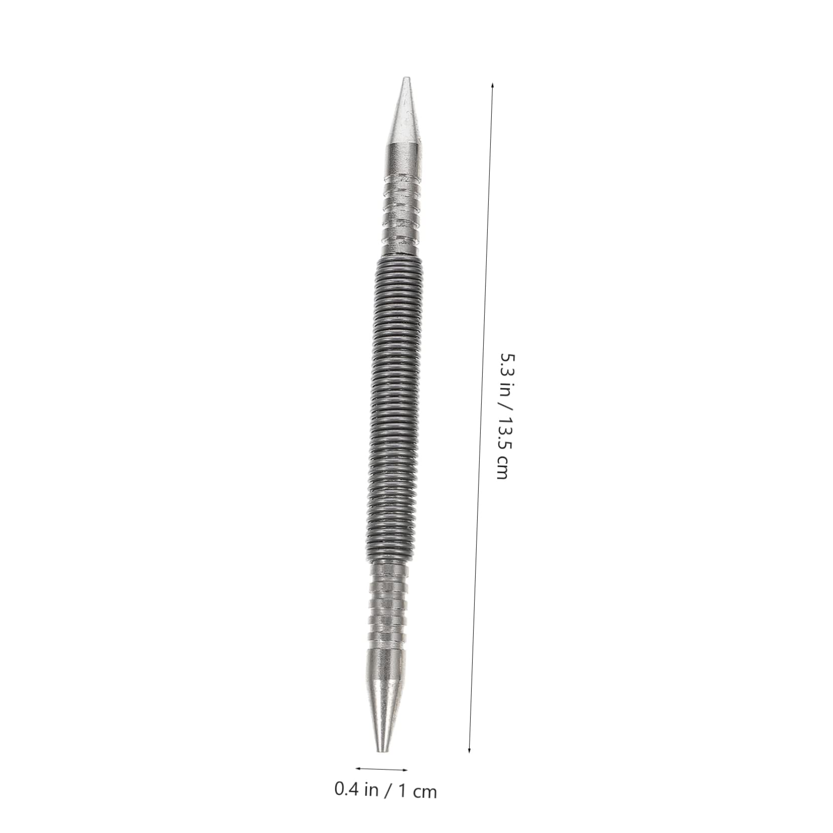 Mikikit Spring Nail Punch Set Nail Setter Punch Tool Kit Multi-function Hammerless