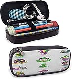 Schlichtes und stilvolles Design: Das Federmäppchen ist leicht, schützend und stilvoll. Geeignet für geschäftliche Situationen und im täglichen Leben. Robuster Reißverschluss für dauerhaften Gebrauch und einfache Anpassung an Ihre Artikel. Tragen Sie Ihren Stift bequem mit sich herum. Das kompakte und leichte Etui lässt sich einfach in Ihren Rucksack, Ihre Handtasche oder Ihre Umhängetasche stecken.