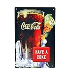 Ducomi Placas de Pared Decoración Hogar Metal Vintage. Cuadros Decoracion Casa para Cocina, Enviado Desde ES (Cafè 266)