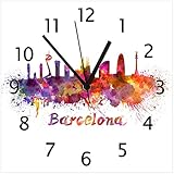 uhrendiebstahl barcelona Glasuhr made in Germany - Auf Anfrage sind auch indviduelle Sonderanfertigungen möglich (gegen Aufpreis)