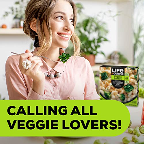 Life Cuisine Frozen Meal Vermont White Cheddar Mac And Broccoli Bowl, Veggie Lovers Microwave Meal, Vegetarian Frozen Dinner For One #TOP4