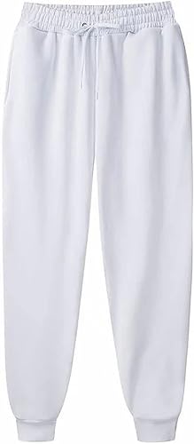 Miniatura 10 de Pantalones deportivos para mujer de cintura alta holgados rectos con bolsillos ropa deportiva