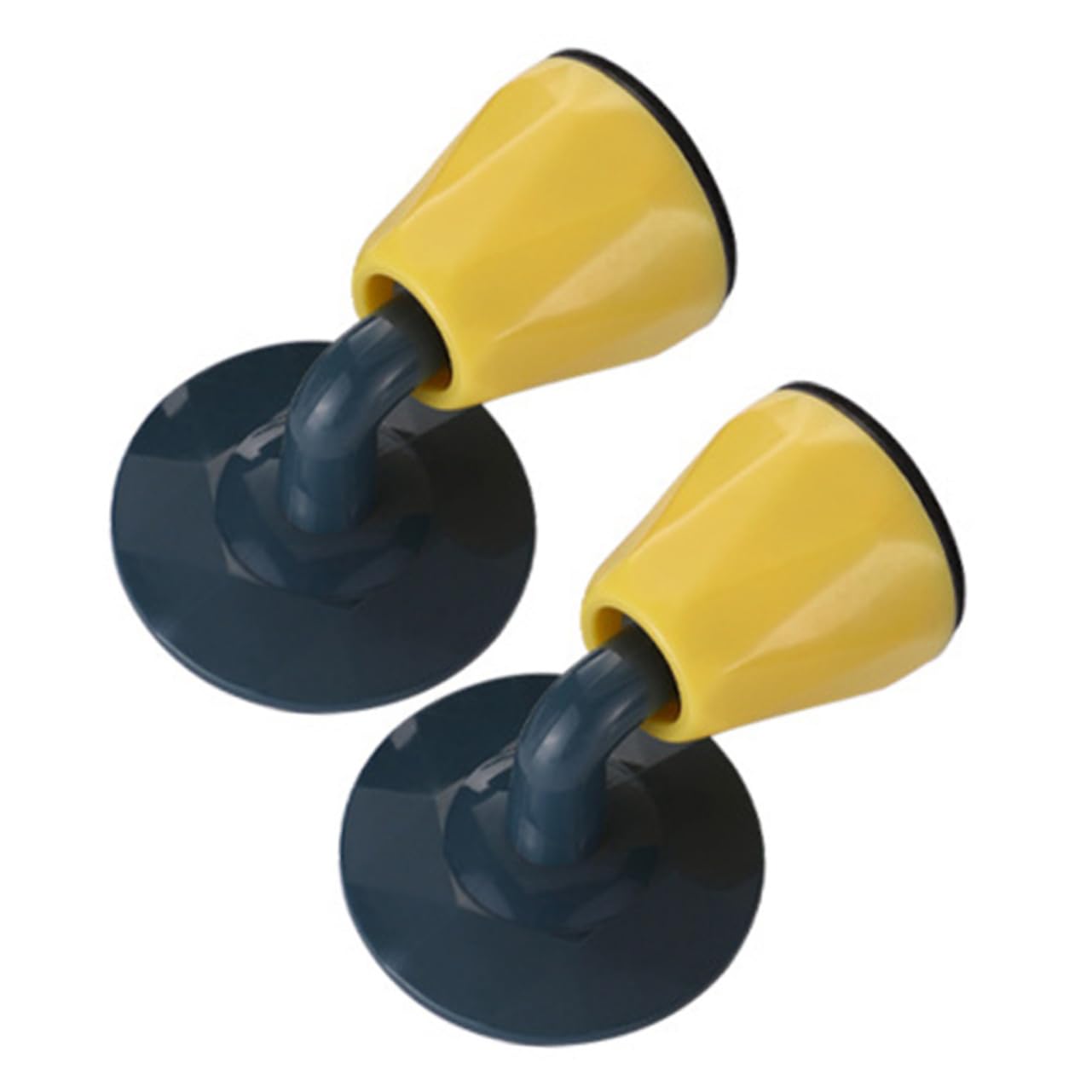 HOMSFOU Topes De Puerta De Protector De Pared para Tope para Inferior De Puerta Instalación Adhesiva Sin Perforación Protección para Mascotas Práctico Y Duradero 2 Piezas X 4