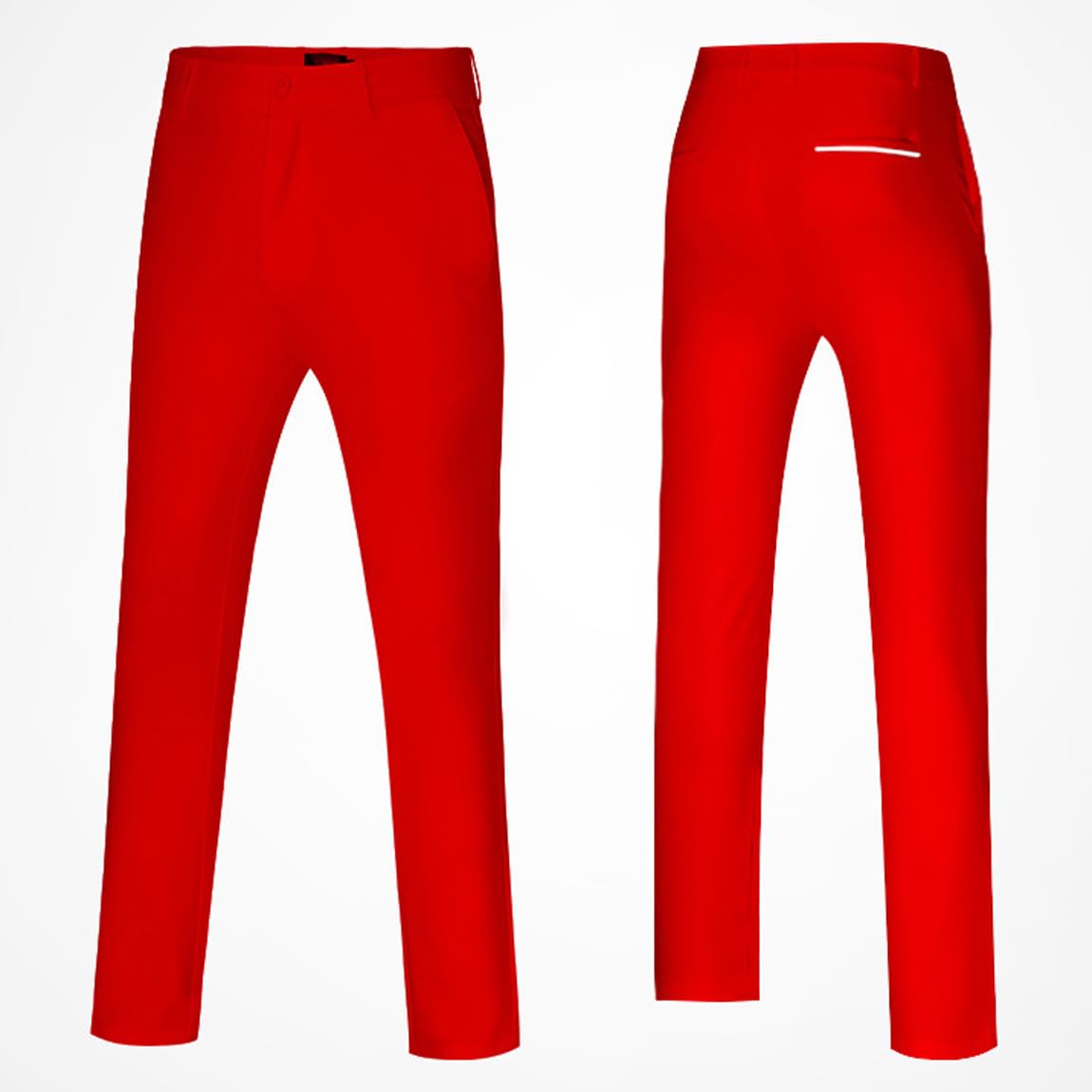 Pantaloni da Jogging da Golf da Uomo Leggeri Impermeabili Elasticizzati Pantaloni da Lavoro Casual