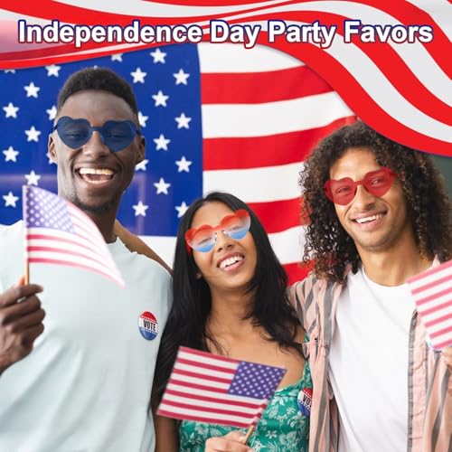 Image of Heart Sunglasses 12 /18 /24 Pcs Heart Shaped Glasses for Women Cute Funny Party Glasses Party Favors Accessories