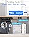 Waterdrop G2P600 Reverse Osmosis System, TDS Reduction, 7 Stage Water Filtration, NSF/ANSI 372 Certified, 600 GPD Tankless RO Water Filter System, Under Sink, 2:1 Pure to Drain