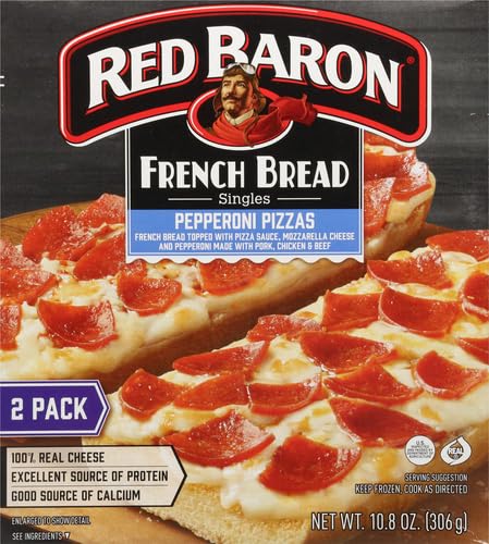 Red Baron 7218063244 French Bread Pepperoni Pizza, 10.80 Oz thumb #1