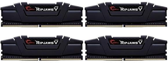 G.Skill RipJaws V Series 32GB (4 x 8GB) 288-Pin SDRAM DDR4 4000 (PC4-32000) CL15-16-16-36 1.50V Quad Channel Desktop Memor...