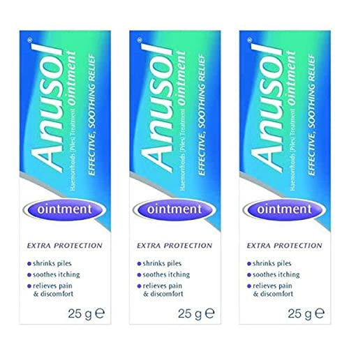 Anusol Ointment 25g x 3 Packs