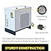 Refrigerated Compressed Air Dryer 84.7 CFM, 110V Industrial Air Dryer for 20HP Air Compressor, Moisture Separator, Low Dew Point, Compressed Air Drying System