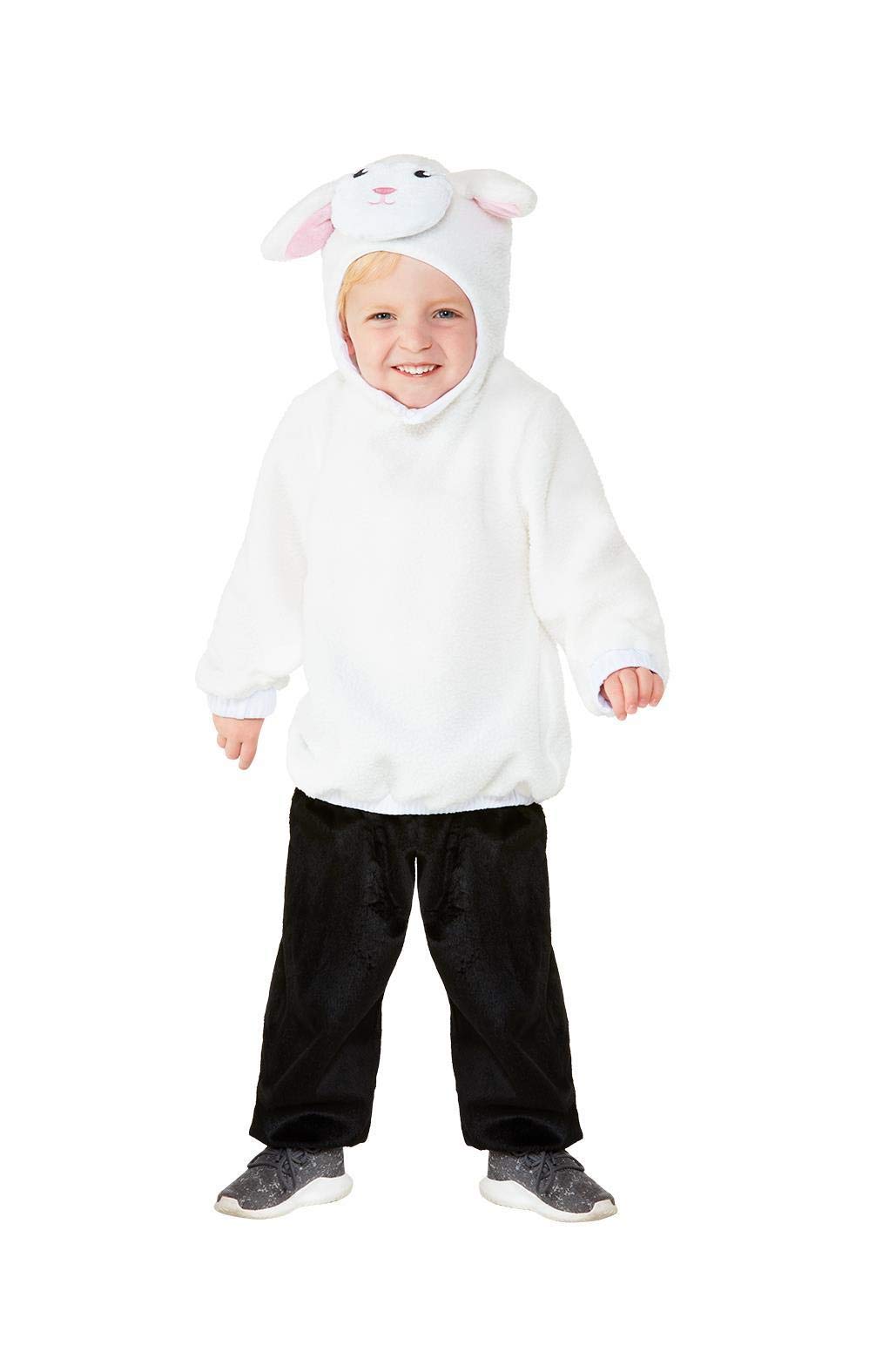 Smiffys 47705T1 Toddler Lamb Costume, Unisex Children