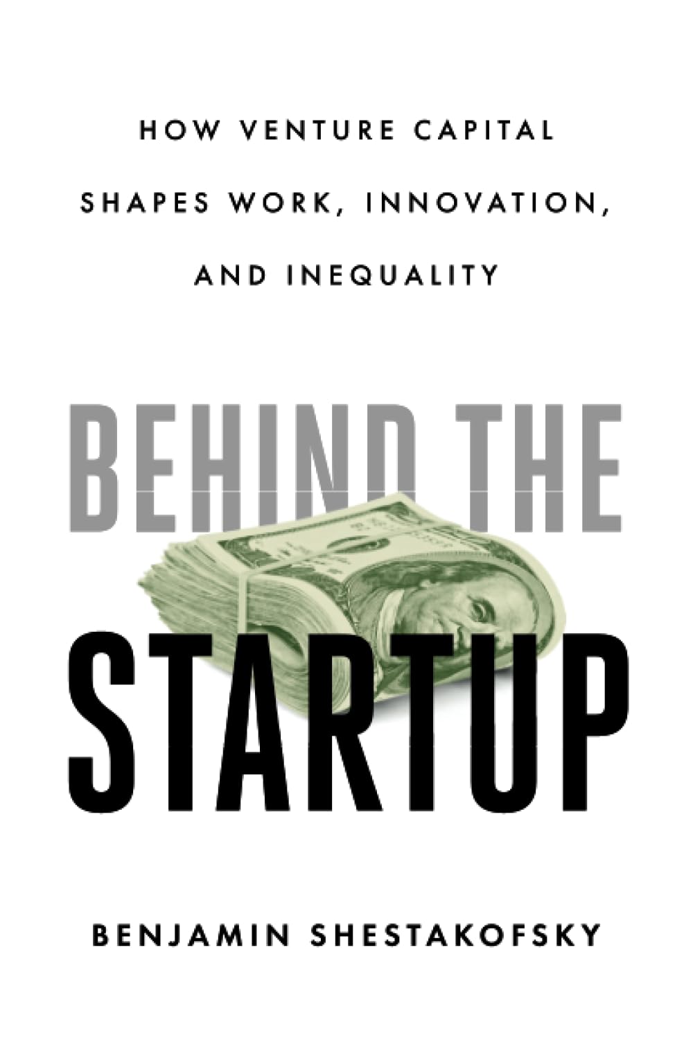 Behind the Startup: How Venture Capital Shapes Work, Innovation, and Inequality