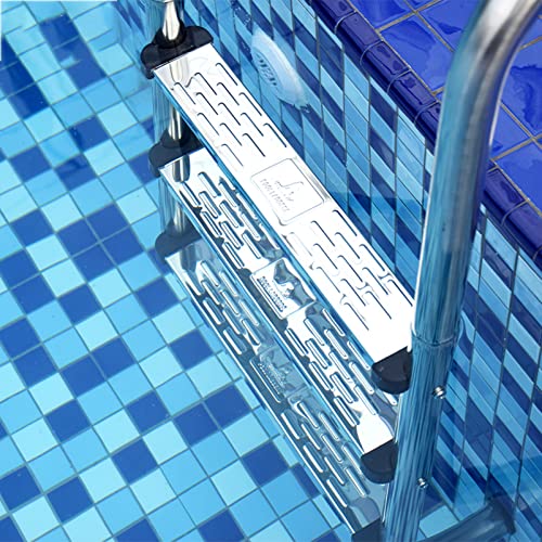 Escalera para Piscina Acero Inoxidable con Pasos Antideslizantes miniatura 7