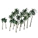 MagiDeal Cutefly 15pcs Landscaping Coconut Palm Tree Trees Model Railway 16-7 cm
