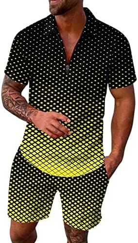 Men's 2 Piece Tracksuit Set Compression Shirt Pants Skin-Tight Quick Dry Fitness Tracksuit Gym Yoga Suits Hippie Outfit Cabana Wear(Purple,Medium)