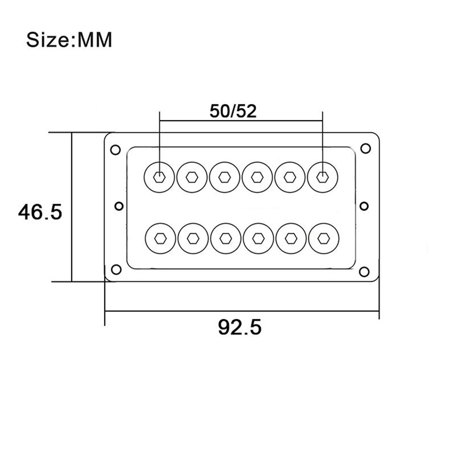 Rofesjonalnych Przetwornik Do Gitary Elektrycznej Przetwornik Humbucker Do Gitary Elektrycznej 6 Strunowej