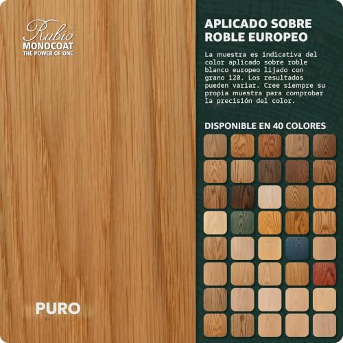 Aceite Rubio Monocoat Plus 2C soluciona manchas en madera porosa 3