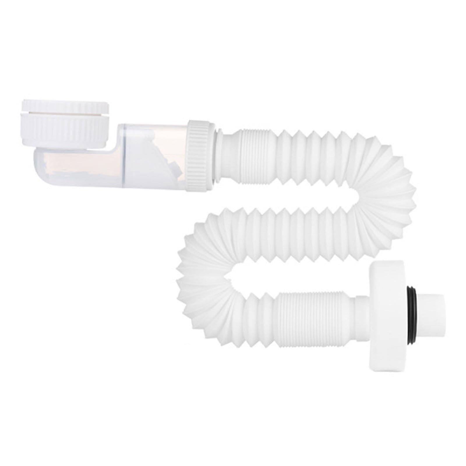 Sink Deodorants Strainer Drain Sewer Pipe Telescopic Flexible Drain Hose AntiClogging Home Bathroom Sink Hose Enduring