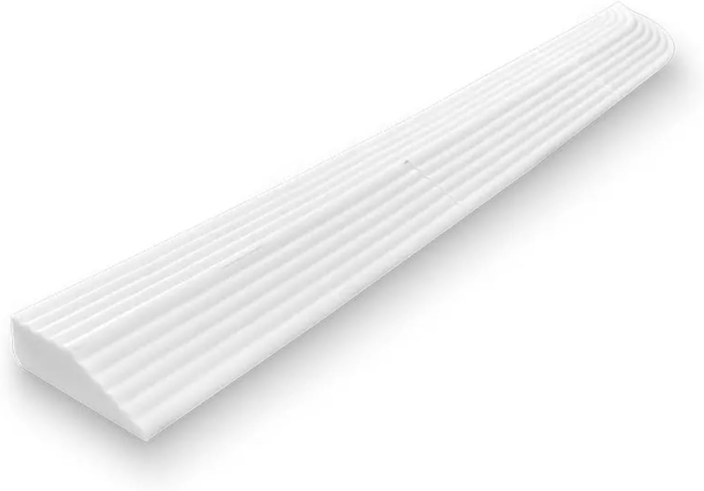 インテリジェントロボット掃除機用滑り止め敷居ドアステップランプキット、車椅子用軽量TPEランプ(Black-1set)