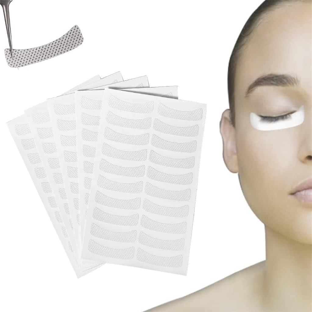 Azonee Eye Pads for Eyelash Extensions, 100Pcs Eyelash Lash Extension Under Eye Gel Pads Eye Patches, Eyelash Extension Beauty Tool