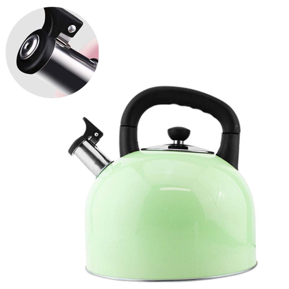 Czajnik, 4 l/5 l, szybko nagrzewający się czajnik z płytą kuchenną, dzbankiem do herbaty i kawy, czajnik z płytą indukcyjną ze stali nierdzewnej, z gwizdkiem z żaroodpornym uchwytem, do kawiarni w d