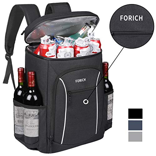 FORICH Cooler Backpack Portable Soft Backpack Coolers Insulated Leak Proof Large Cooler Bag
