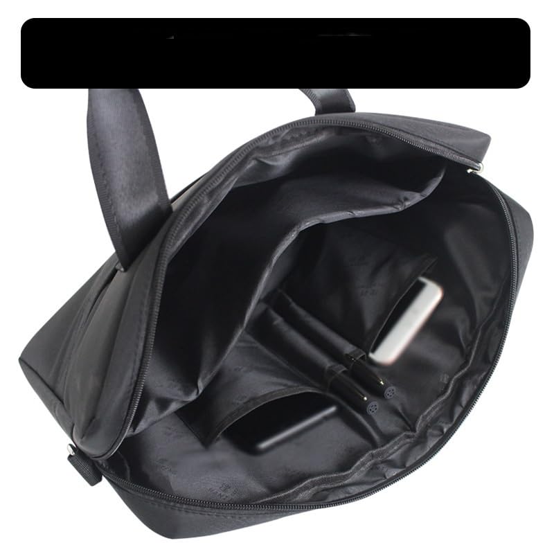 Briefcase File Bag Zipper Business Briefcase Meeting Office File Bag3