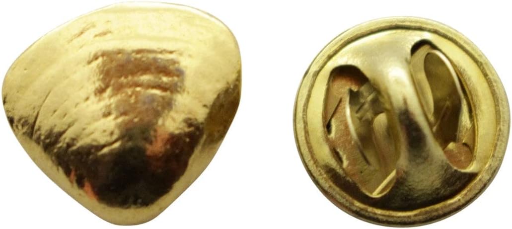 Amazon.com: Sarah's Treats & Treasures Clam Mini Pin ~ 24K Gold ...