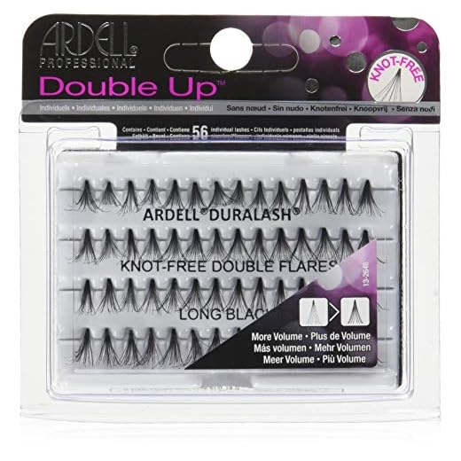 ARDELL Double Up Indials knutfri lång svart, 25 g