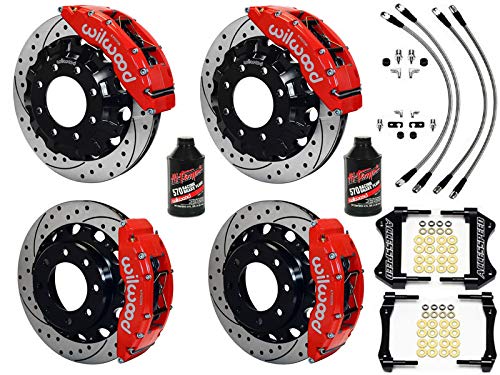 Amazon.com: WILWOOD HUMMER H2 FRONT & REAR BIG BRAKE KIT FREE