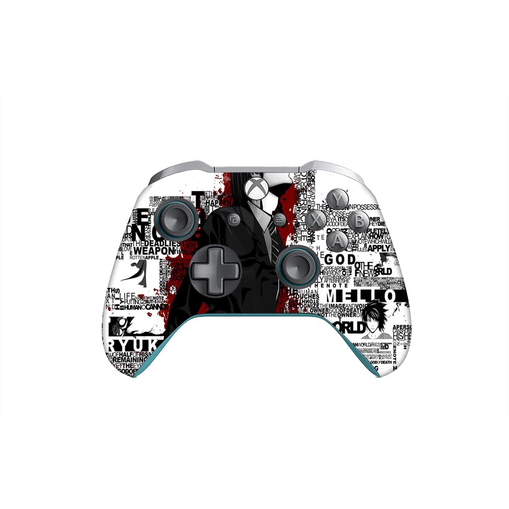 GADGETS WRAP Printed Vinyl Decal Sticker Skin for Xbox One/One S/One X Controller Only - Death Note