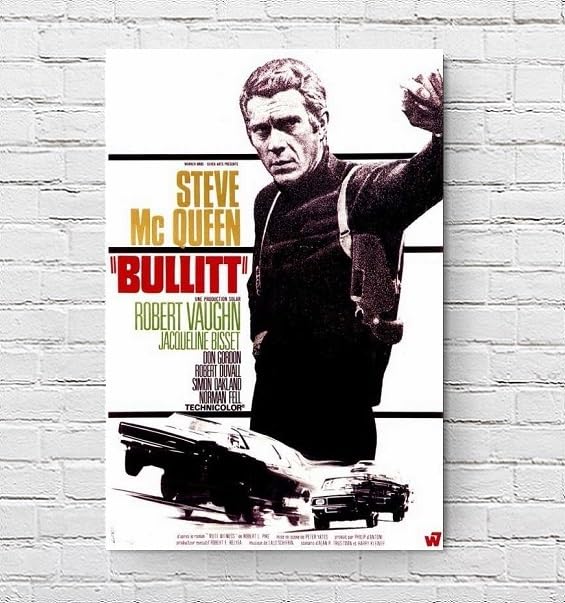 Amazon.co.jp: ブリット 映画ポスター Bullitt フランス版 11×17インチ