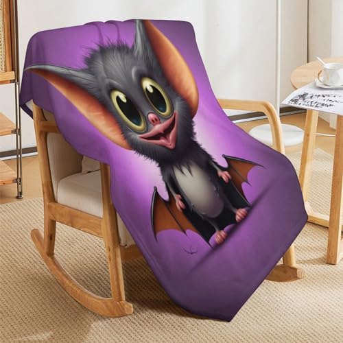 Manta de franela de diablo: manta de algodón para sofá 130x180 7